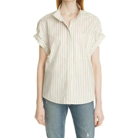 FRAME Sheila Pocket blouse - Picture 1 of 6